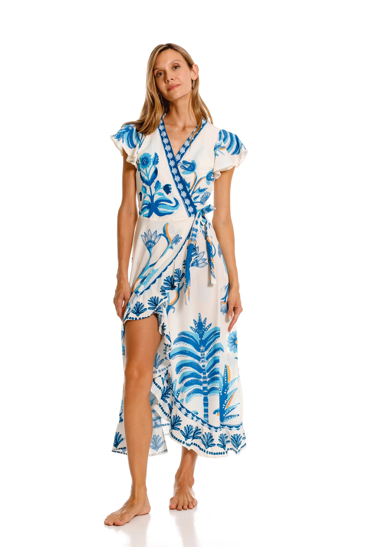 Vestido 6 Boleros Rosetta Azul – foto 1